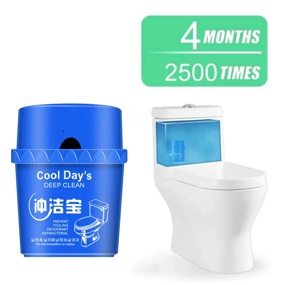 Description Picture 6 of itemPowerful Toilet Cleaner Effervescent Tablet Deodorant Solid Cleaner Automatic Toilet Bowl Cleaner Toilet Tank Bathroom