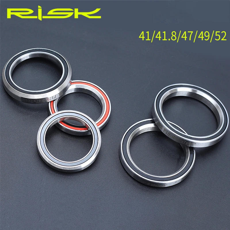 Description Picture 2 of itemRISK Bike Headset Bearings 41/41.8/47/49/52mm MTB Road Bicycle Headset Bearing Repair Steel Parts Bike Accessories