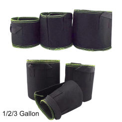 1 2 3 gallon Plant starter Grow Bags seed Nursery pots Veg flower Transplant planting Self-Adhesion Fabric Garden Cultivation a1