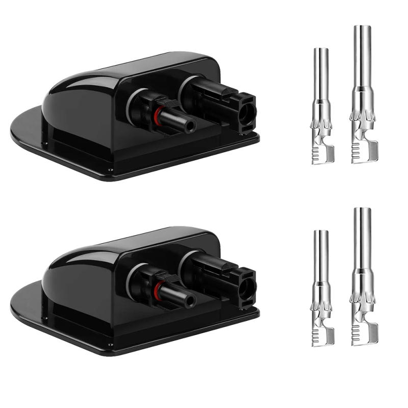 Description Picture 6 of itemSolar Cable Gland Solar Connection Box RV Safety Solar Waterproof 12 X 9.5 X 4cm ABS Box Cable Cells For Housing