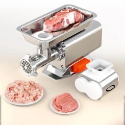 150 KG/H Electric Meat Mincer Chopper Heavy Duty Food Processors Kitchen Appliances Commercial Grinder Machine