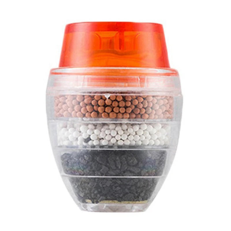 Description Picture 4 of itemNew Activated Carbon Faucet Filter Faucet Nozzle Water Filter Kitchen Tap 5 Layers Filter Purifier For Home Use