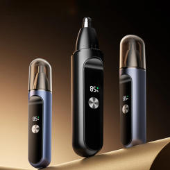Rechargeable Electric Nose Hair Trimmer Hair Trimmer Nose Hair Remover Scissors Cleaning Tool Men's Shaving Knife