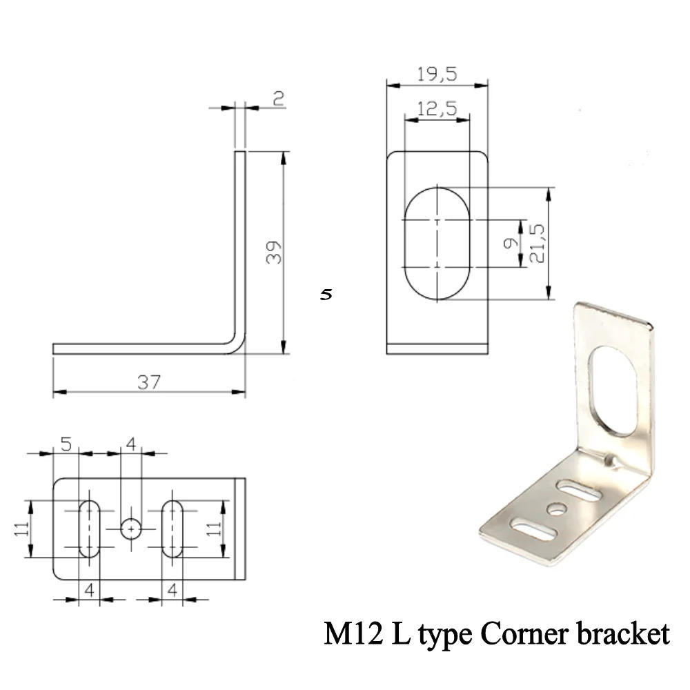 Description Picture 2 of itemDC8-24V LED Tachometer RPM Speed Meter With Hall Proximity Switch Sensor NPN Speed Measuring Instruments