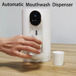 Mouthwash Dispenser Magnetic Liquid Soap Dispenser Detergent Holder Kitchen Utensils Bathroom Accessories Home and Kitchen Items