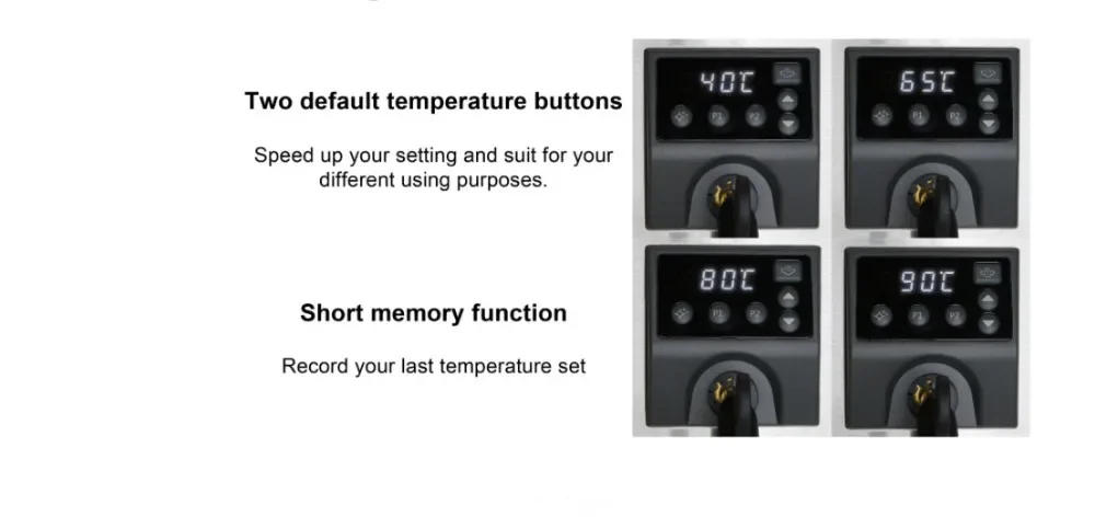 Description Picture 4 of item220-240V Fully automat Professional milk steamer with temperature setting/stainless steel milk frother machine WPM WELHOME PRO