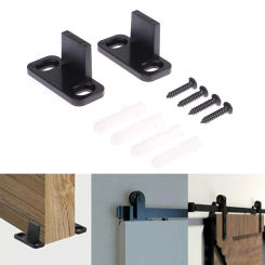 2pcs Sliding Floor Guide Adjustable Stay Roller For Bottom Of Sliding Door Furniture Hardware Tools