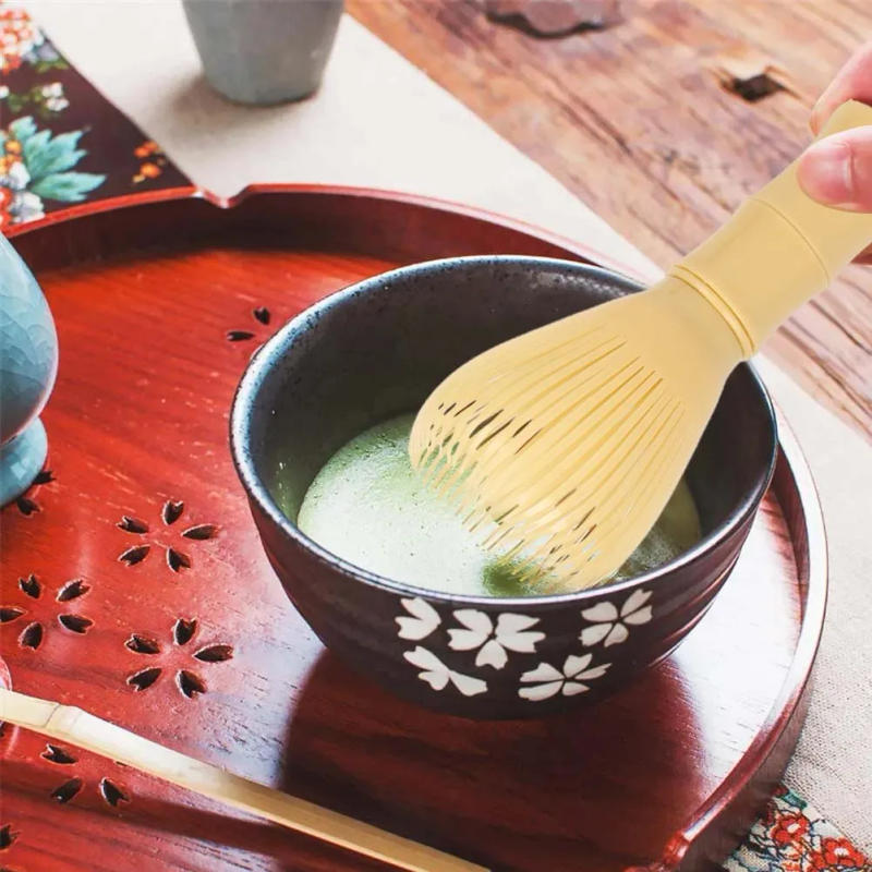 Description Picture 6 of itemMatcha Green Tea Brushes Traditional Matcha Whisk Reusable Resin Matcha Whisk Chasen Dishwasher Safe Matcha Stirrer