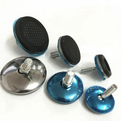 M6 M8 Adjustable Feet Pad Furniture Leg Table Leveling Universal Joint Feet Pad Screw Furniture Hardware Dia 28mm 37mm 49mm