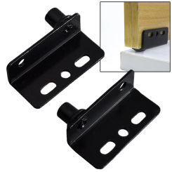 2pcs Pivot Hinges Heavy Duty Concealed Shaft Door Hinges With Bushing For Wood Doors Drawers Home Furniture Hardware Parts