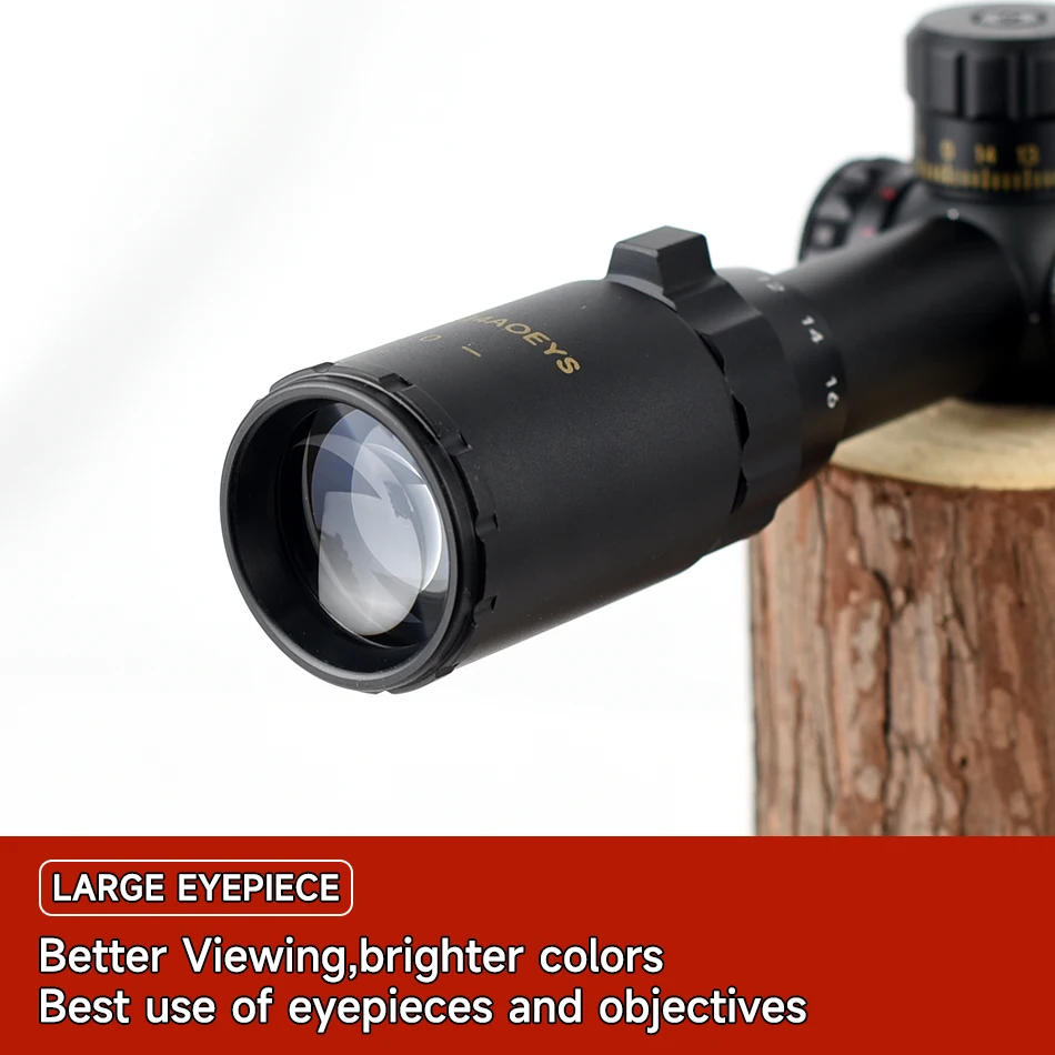 Description Picture 6 of item4-16x44 AOEYS Rifle Scopes Sniper Air Gun Sight for Hunting Airsoft Optical Telescopic Spotting Riflescopes Airsoft Optic Sight