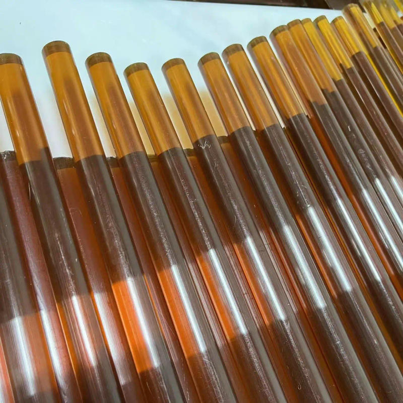 Description Picture 3 of itemCustomize PEI (polyetherimide)Rods,Amber PEI Stick for Medical,Engineering,Airplane And Car Temperature Sensors Parts 4.8-38mm