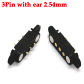 3 with ear 2.54mm