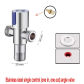 silver double outlet