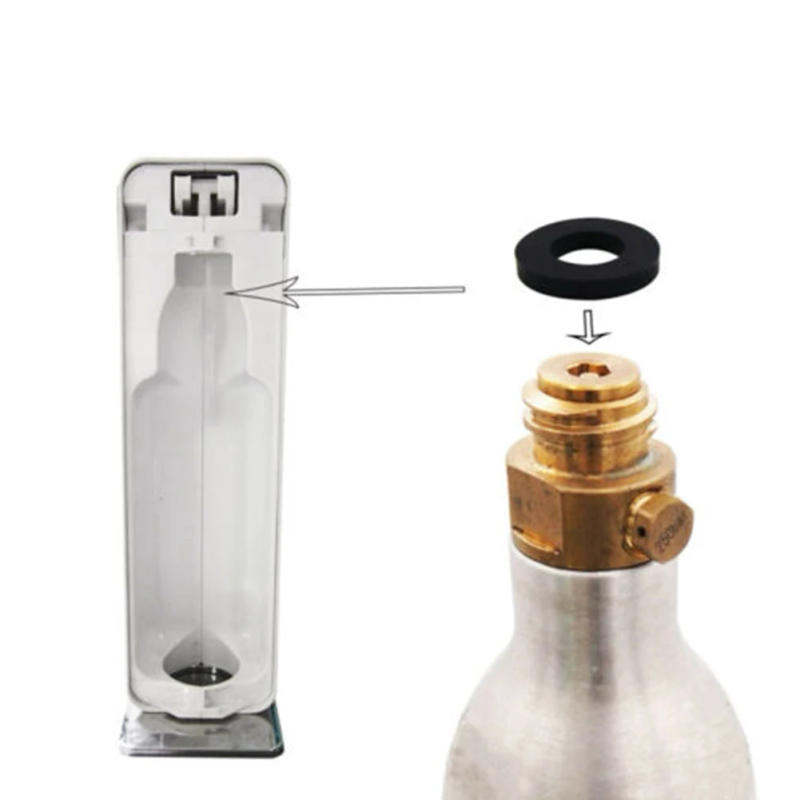 Description Picture 2 of item2pcs Seal Gaskets For CO2 Cylinder Gasket Home Nozzle Makers Repair Adapter Sealing O Rings Rubber Set Repair