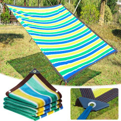 Camping Sun Shelter Sunshade Net UV Protection Sunshade Outdoor Terrace Shade membrane Garden Awning Tent Sunscreen Mesh Net