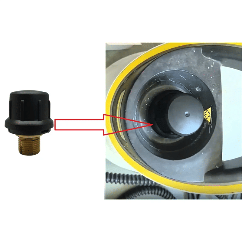 Description Picture 6 of itemSteam Cleaner Tank Cap For Karcher SC1 SC2 CTK10 SC2D Vacuum Cleaner Safety Valve Boiler Coverb64b