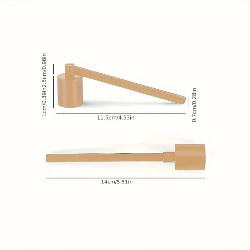 Description Picture 2 of itemCandle Wick Snuffer Bell Shaped Candle Extinguisher Candle Making Scented Candlestick Accessories Home Multi Color Handicrafts
