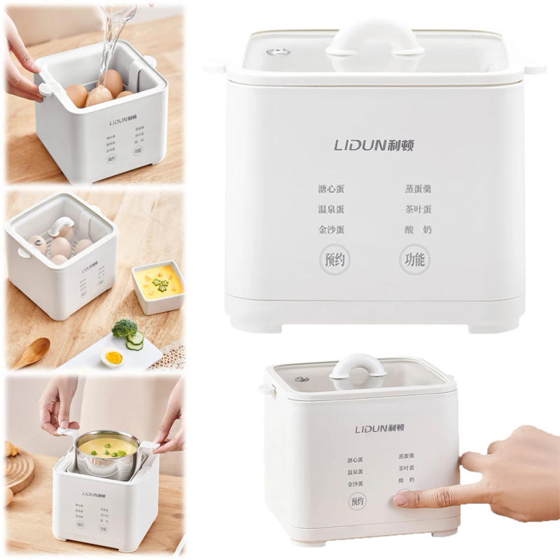 Description Picture 5 of item220V Smart Egg Cooker 300W Automatic Steamed Boil Breakfast Machine Reservation Soft Boiled Eggs Cooker Electric Egg Boiler