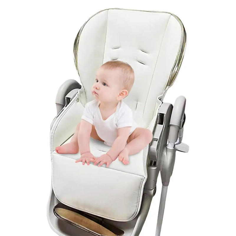 Description Picture 2 of itemToddler High Chair Leather Cover PU Leather Toddler High Chair Cover Pad Protector From Spills And Crumbs Kids Dining Chair