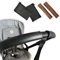 Stroller Handle Cover FIT FOR Bugaboo Bee3 Bee5 Bee+ Stroller Accessories PU Leather Cover Wagon Armrest Protective Case