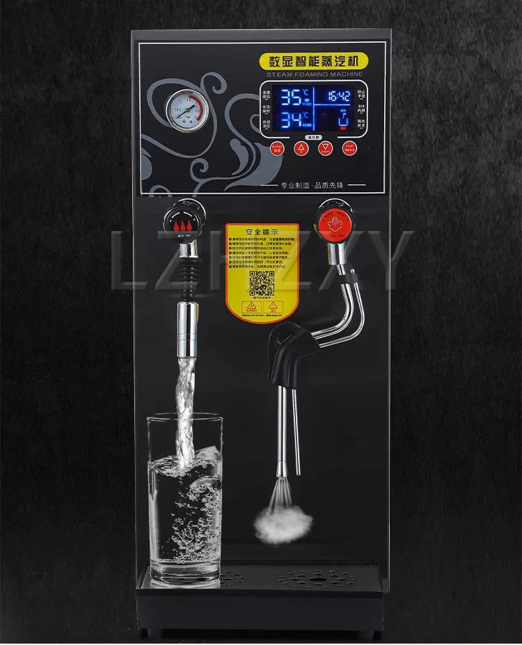 Description Picture 4 of itemCommercial Milk Frother Electric Boiling Water Machine Espresso Coffee Milk Foamer Smart Temperature Control Milk Foam Machine