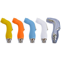 DONYUMMYJO 1pc Handheld Bidet Faucets Spray Shattaf Shower Head Spray Nozzle ABS Thread G1/2'
