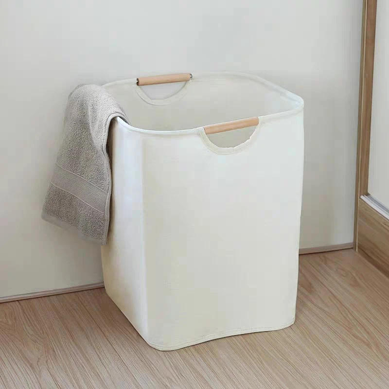 Description Picture 2 of itemLarge Capacity Laundry Storage Dirty Clothes Storage Basket with Handle Hamper Collapsible Laundry Basket Bathroom Accessories