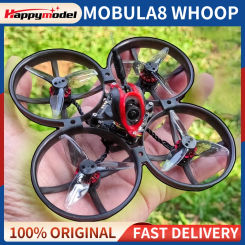 Happymodel Mobula8 Mobula 8 1-2S 85mm Micro ELRS FPV Drone Whoop Quadcopter 2.4G ELRS Receiver X12 AIO Caddx Ant Brushless Motor