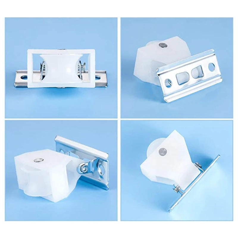 Description Picture 3 of item4Pcs Drapery Hardware Cord Pulleys Window Blind Lock for Roman Pleated Shade Roller Shutter Replacement Accessories Home Indoor