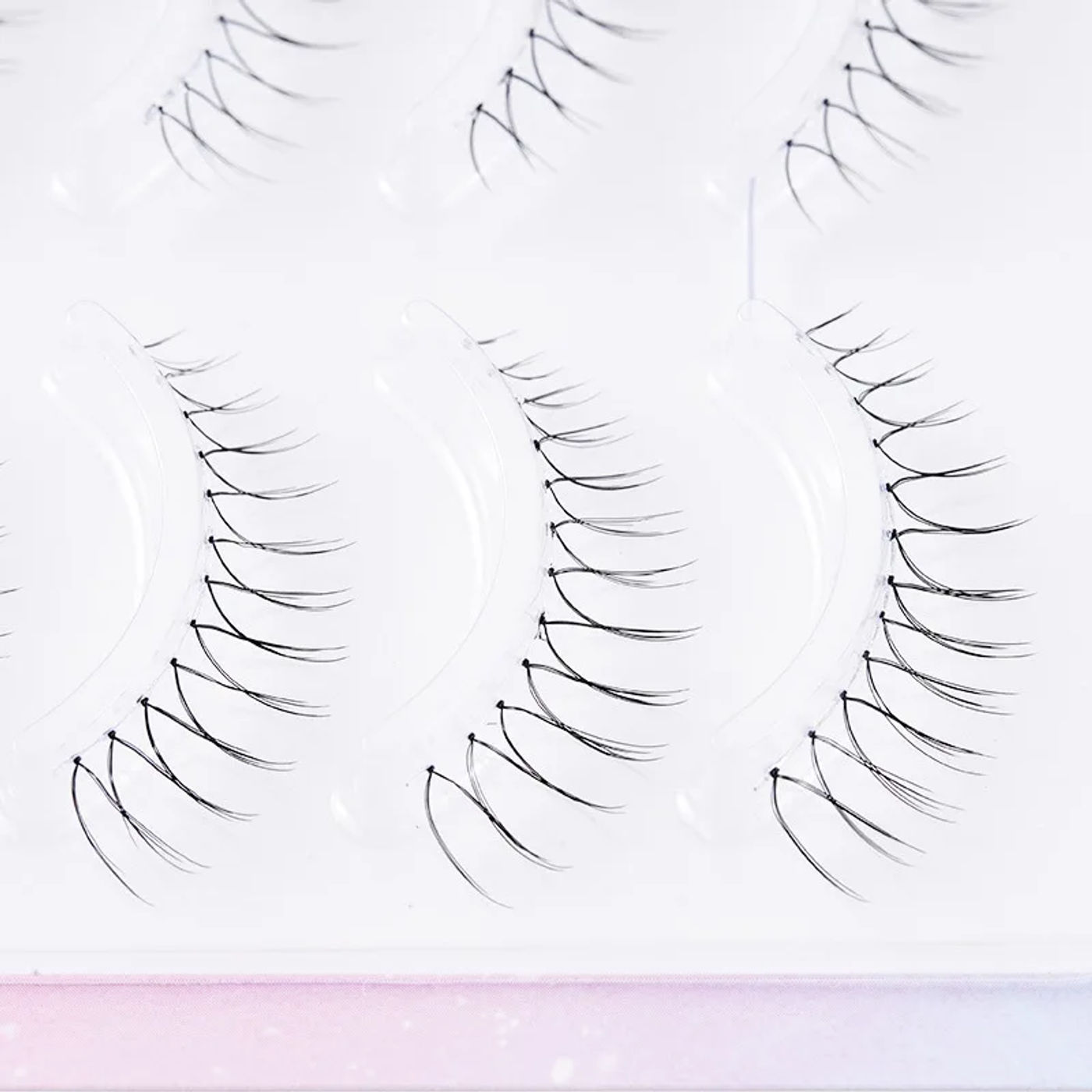 Description Picture 4 of itemMIAOJIE Korean U-shaped False Eyelashes Zhang Yuanying False Eyelashes Natural Wispy Soft V Shaped Lash Extension Comic Eye Clea