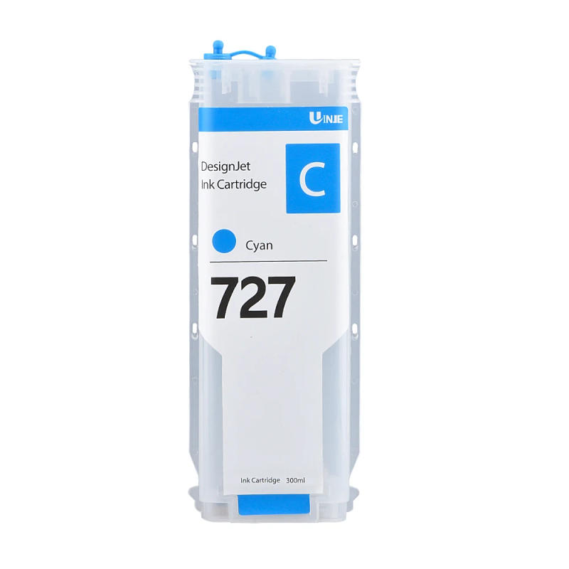 Description Picture 6 of item727 Ink Cartridge with Permanent Chip for HP 727 for HP DesignJet T920 T930 T2500 T2530 T1500 T1530 Printers 6 Colors 300mL