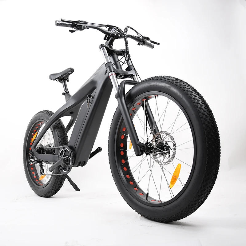 Description Picture 6 of item26x4.0/4.9 inch ebike snowmobile wheel set Quick release rim design stronger double-layer rim Front rear fatbike rim