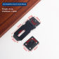 2PCS Black 3-inch