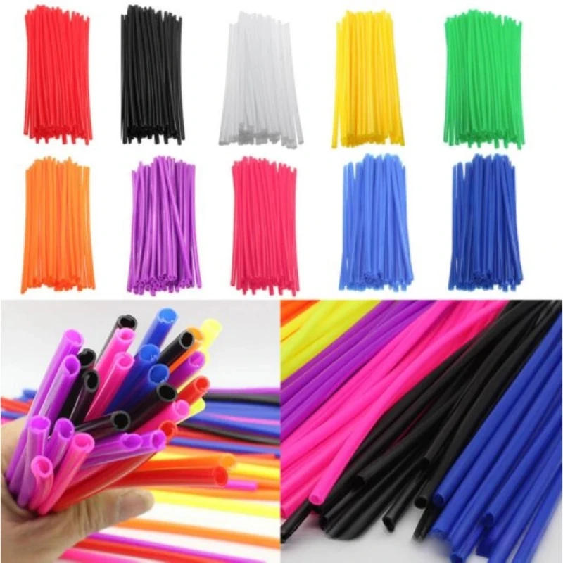 Description Picture 4 of itemBicycle Wheel Spoked Protector Wrap universal sleeve protective cover colored spoke cover motorcycle modification accessories