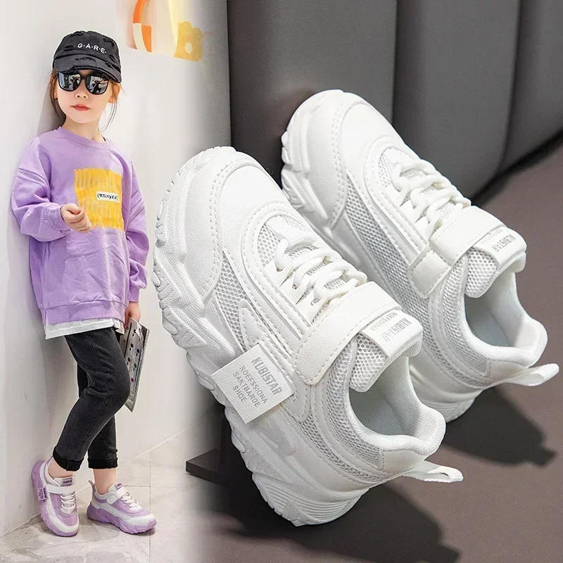 Description Picture 5 of item2023 New Mesh Kids Sneakers Lightweight Children Shoes Casual Breathable Boys Shoes Non-slip Girls Sneakers Zapatillas