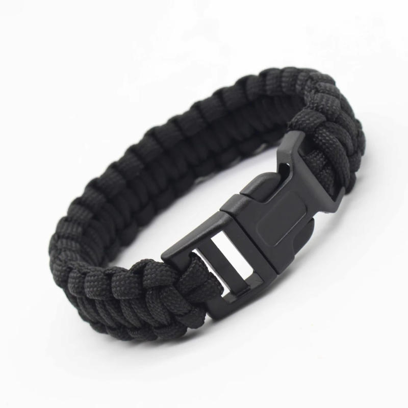 Description Picture 4 of itemOutdoor Paracord 23cm Adjustable Cobra Weave Camping Multi- Emergency Plaited Escape Survival Bracelet Climbing Tool