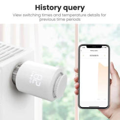 Tuya ZigBee3.0 Smart Thermostat Radiator Actuator TRV Thermostatic Valve Controller Works With Alexa Google Home Alice