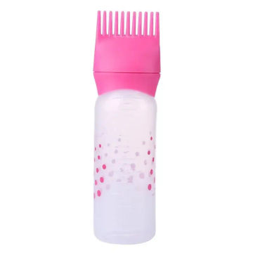 50oz Empty Hair Dye Applicator Brush Bottle Hair Colouring Dispensing Comb