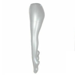 Portable Practical Useful Legs Model Silver Female Flexible Inflatable Mannequin PVC Plastic Pants Replacement