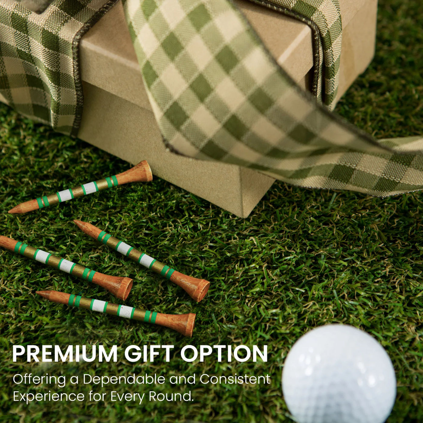Description Picture 6 of itemPremium Wooden Golf Tees for Men – 2 3/4 & 3 1/4 Inch Western Birch, 250 Pack |Reduce Friction, Sturdy Base, Long-Lasting Durab
