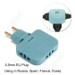 EU Plug-Blue