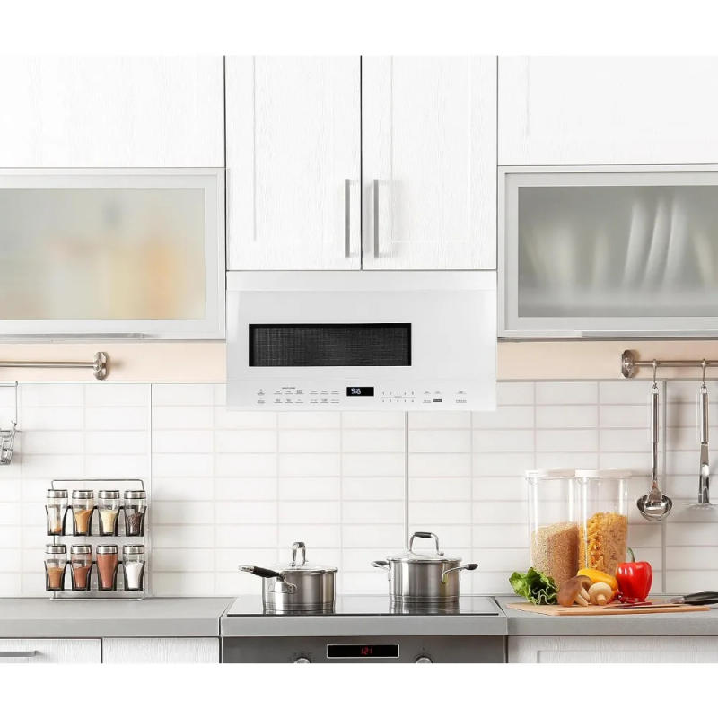 Description Picture 6 of item1.6 Cu. Ft. 1000 Watt Over The Range Microwave Oven with LED Display, Child Safety Lock, Black