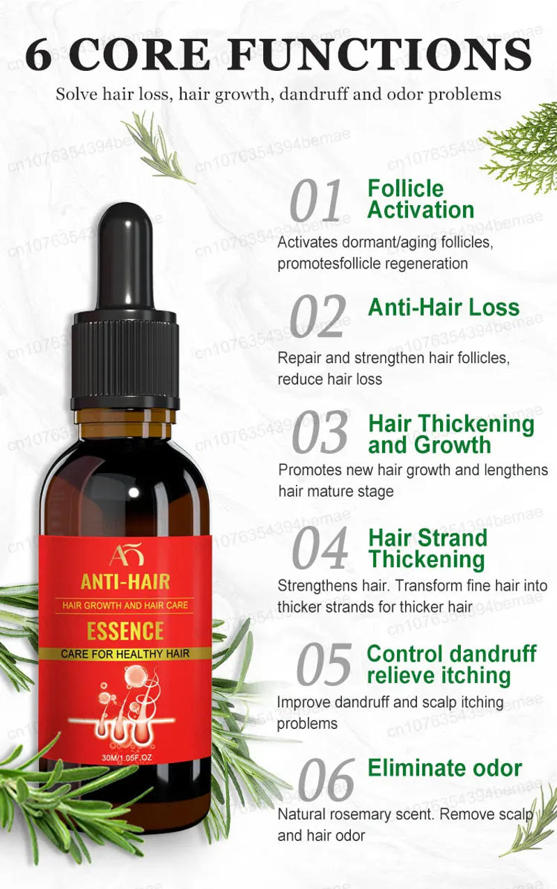 Description Picture 6 of itemHair Growth Oil Fast Hair Growth Effective Baldness Repair Hereditary Hair Loss Postpartum Hair Loss Seborrheic Hair Loss
