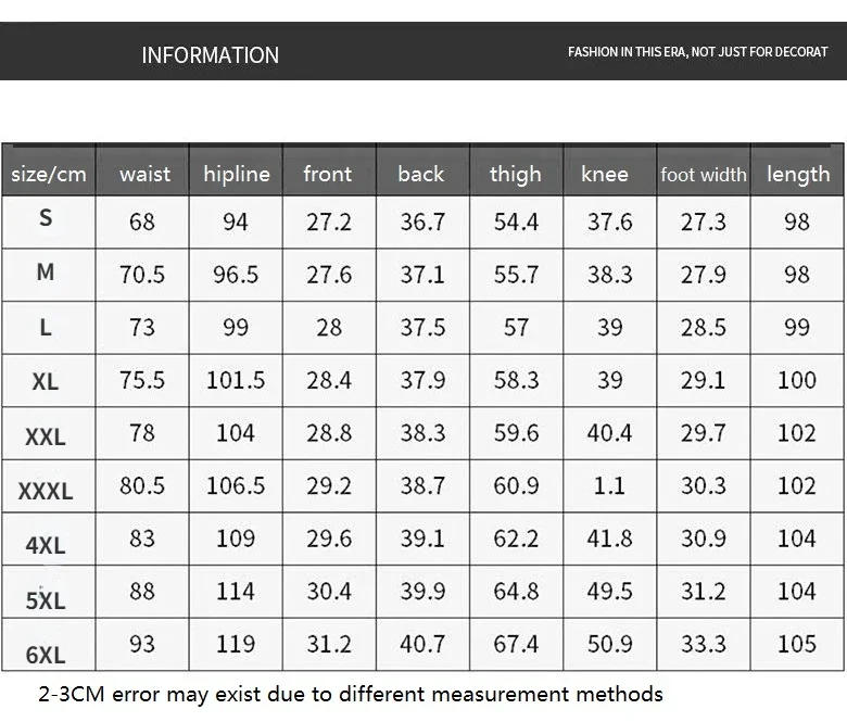 Description Picture 6 of item2022 Pants Men Loose Joggers Denim Casual Sweatpants Korea Ankle Length Trousers Streetwear Male Clothes New Hip Hop Harem Jeans