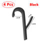 4 Pcs -Black