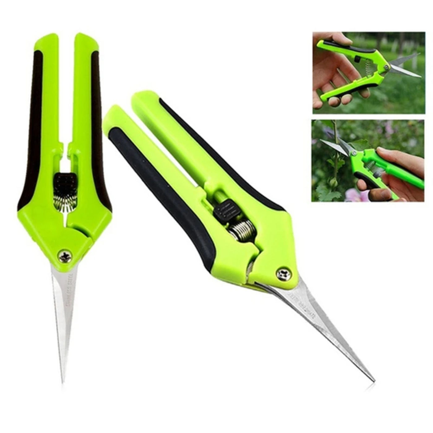 Description Picture 2 of itemGarden Pruning Shears Orchard Picking Scissors Potted Trim Weed Branches Garden Flower Sharp Scissors Gardening Hand Tools