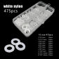 white nylon 475pcs