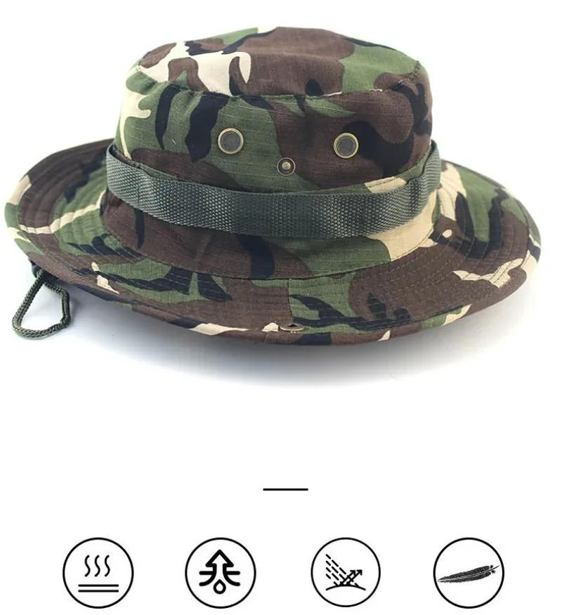 Description Picture 3 of itemWide Brim Sun Hat with Neck Flap for Men Women Bucket Cap Sports Caps Hiking Fishing Golf Outdoor Anti-UV Face Protection Panama