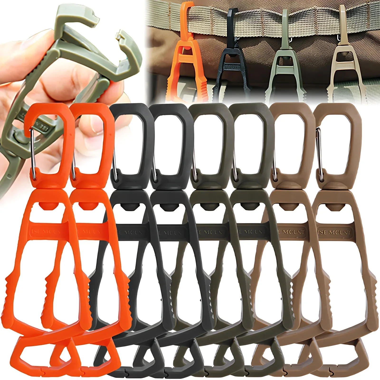 Description Picture 2 of itemOutdoor Glove Clip Multi-purpose Portable Hook Glove Grabber Clip  Camping Accsesorios Multi Tool  Hiking Accessories